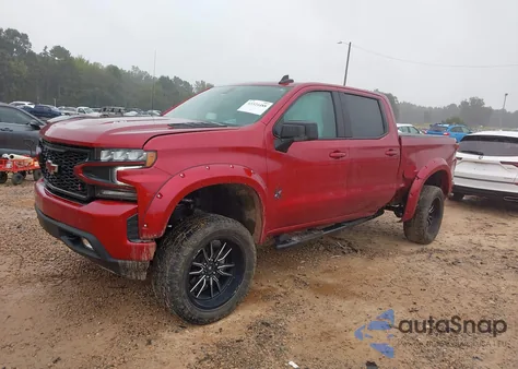 2021 Chevrolet Silverado 1500 4Wd Short Bed Rst z USA, uszkodzony, nr VIN 3GCUYEEL6MG170200